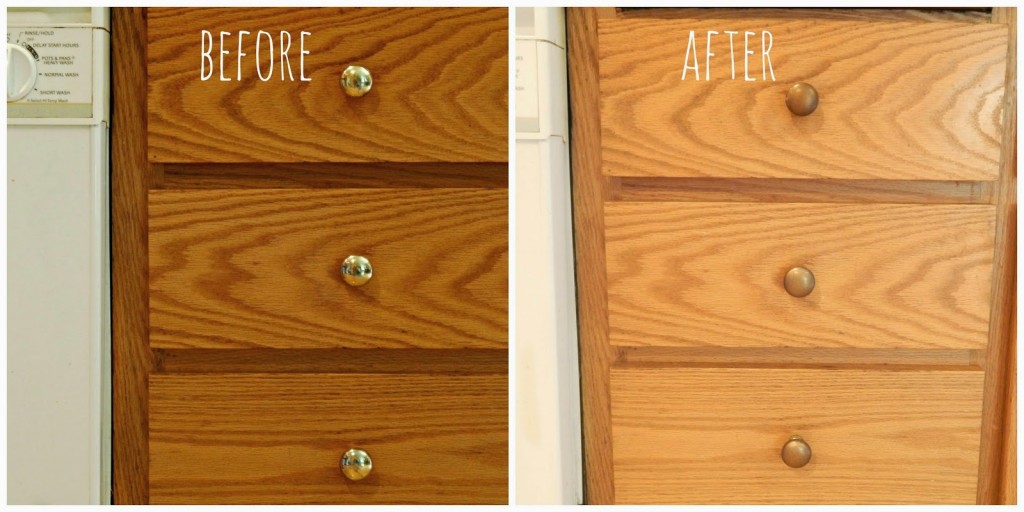 Easy Kitchen Update: How to Pain Cabinet Knobs with Rust-Oleum Universal Spray Paint