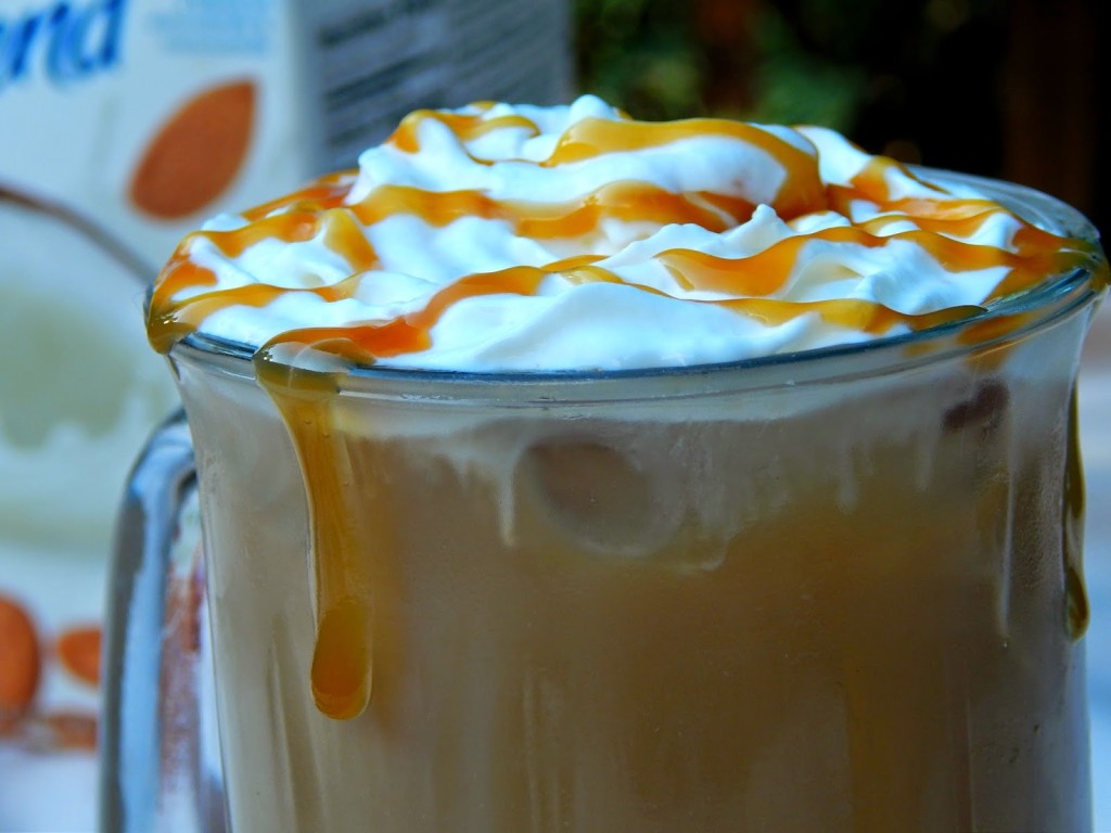  Recipe for Almond Butterscotch Iced Coffee #SilkAlmondBlends #cbias #shop 