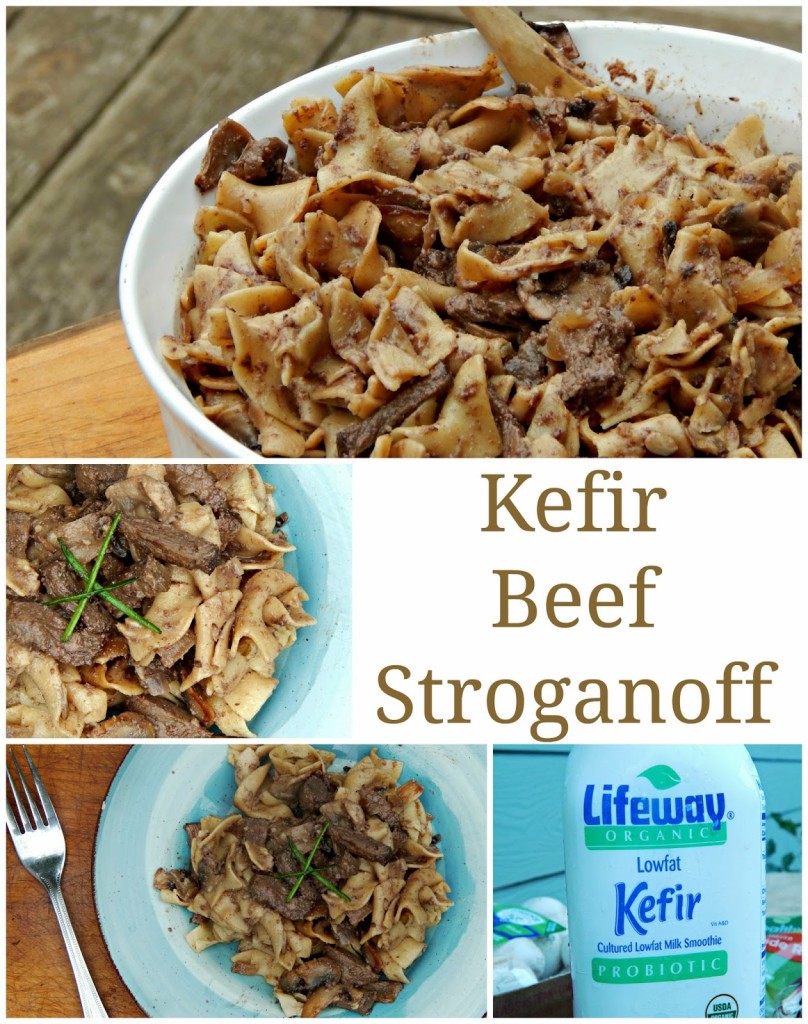 Kefir Beef Stroganoff Recipe #Cbias #shop #KefirCreations