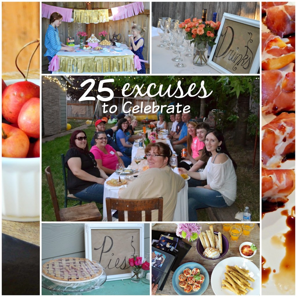 25 excuses to hold a party and celebrate this year from @melissakaylene