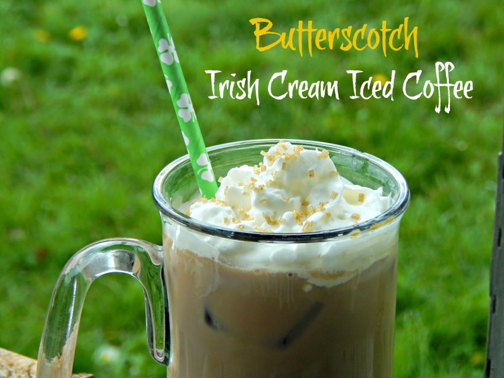 butterscotch Irish Cream Iced Coffee
