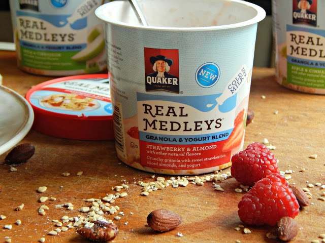 Raspberry Nut Buckwheat Muffin Recipe #QuakerRealMedleys #Cbias #ad 
