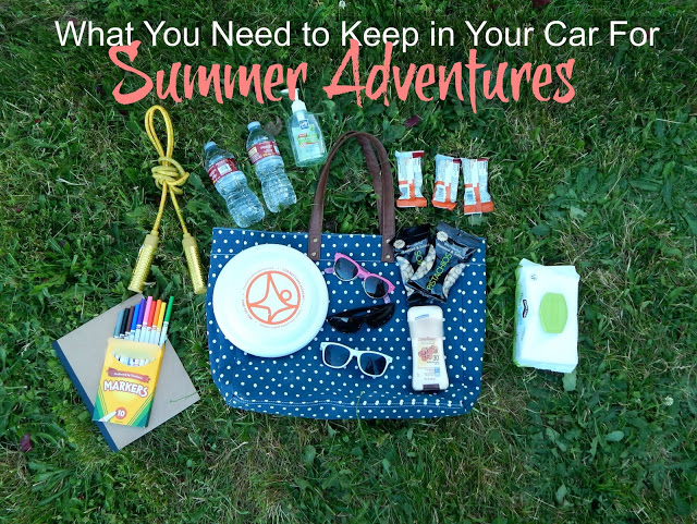 What You Need to Keep in Your Car for Summer Adventures #MomLife #ChevyTranverse #AD