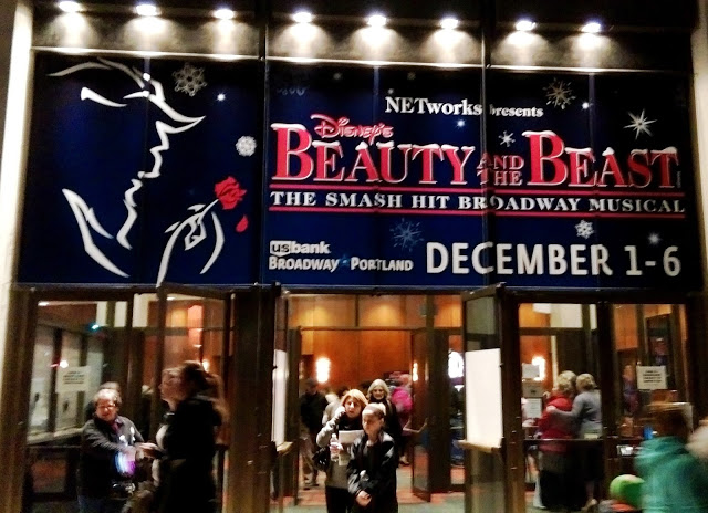 beauty and the beast on tour at the Keller Auditorium #broadwayinportland