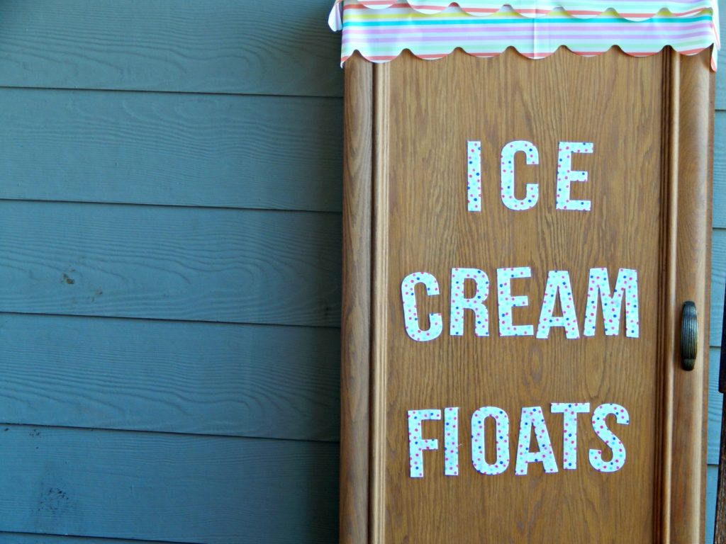 ice cream float