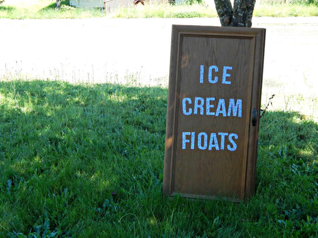ice cream float