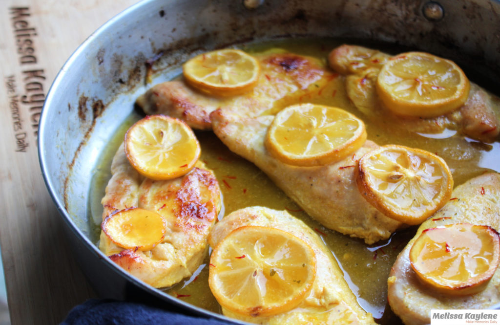 lemon saffron chicken