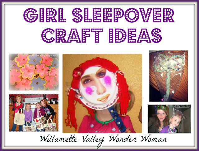 Sleepover Girls Crafts