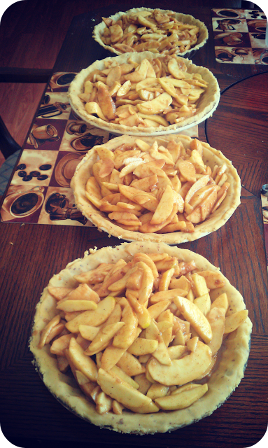 homemade apple pie