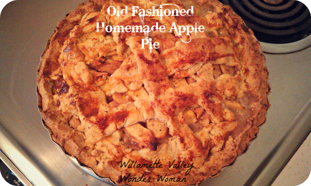 homemade apple pie