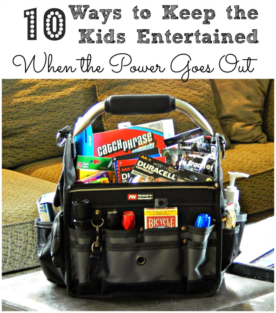 10 Ways to Keep the Kids Entertained When the Power Goes Out #PrepWithPower #shop #cbias