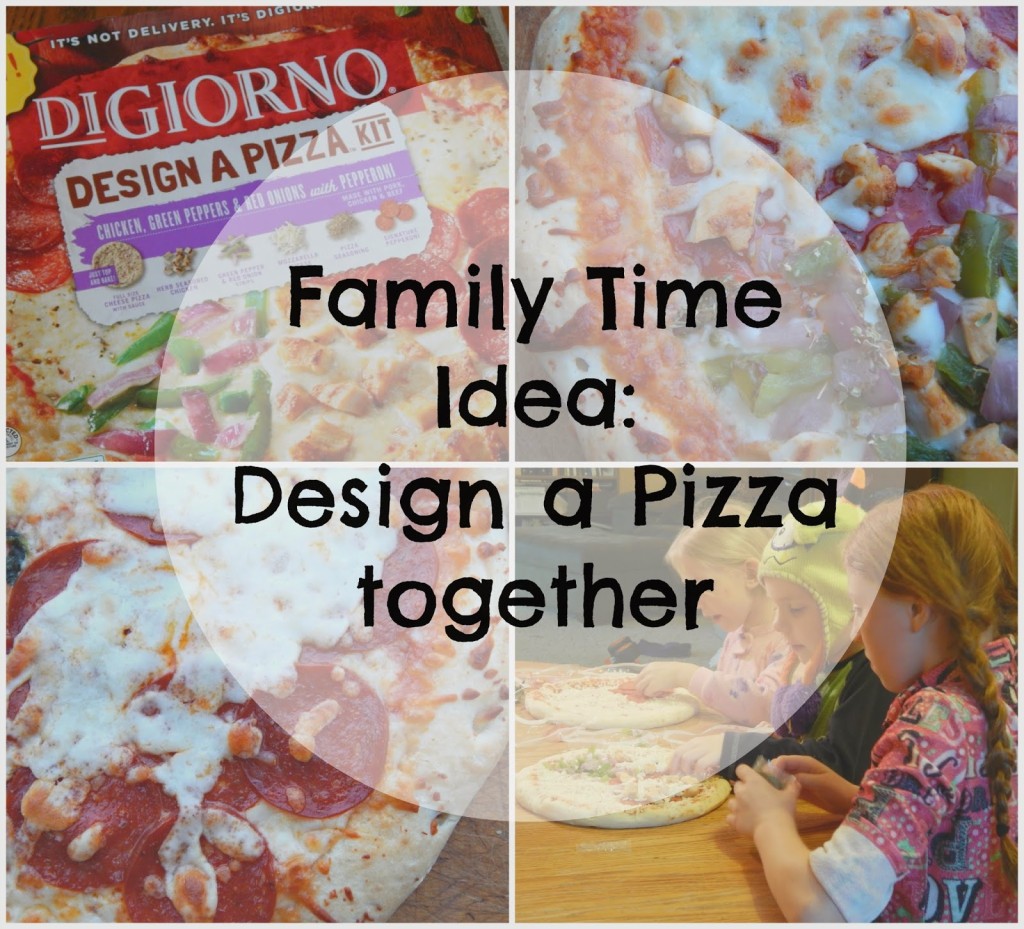 Family Time Idea: #DesignAPizza together! #Digiorno #shop