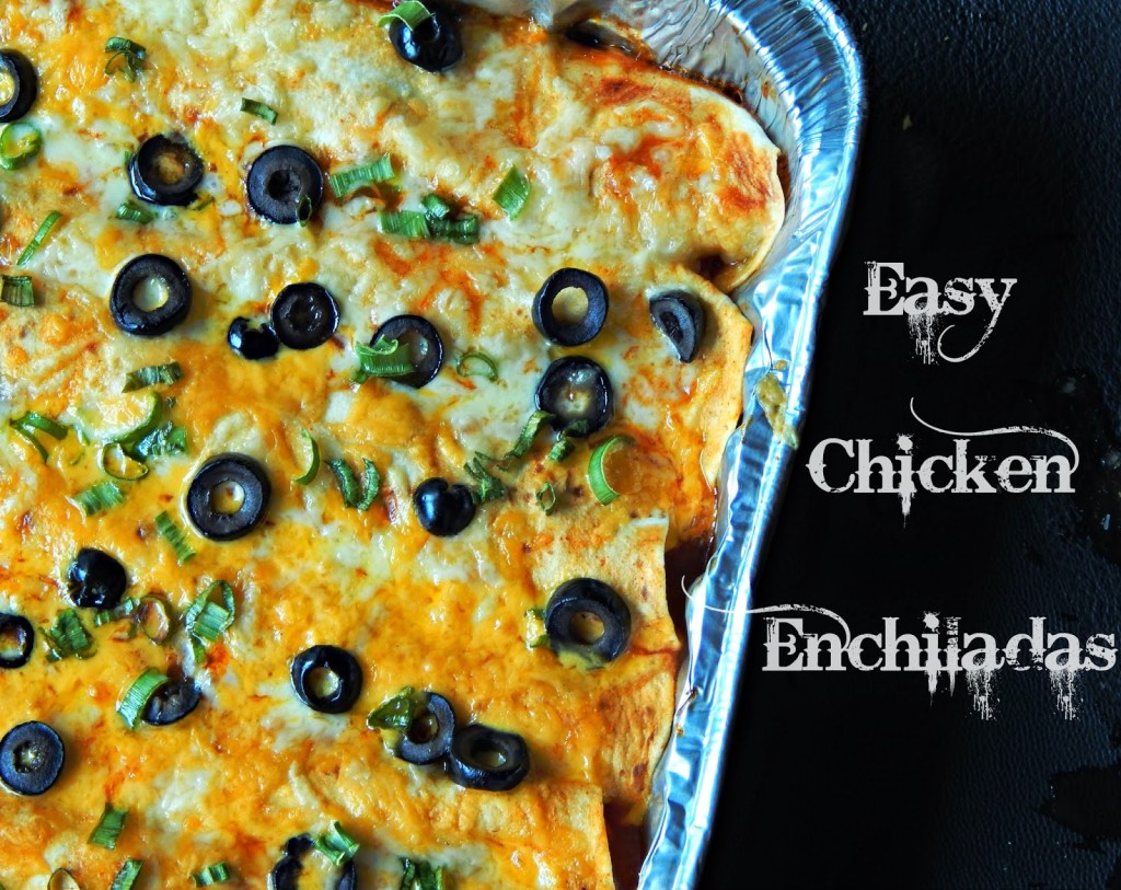 #ad Easy Chicken Enchilada Recipe #SummerOfGiving #shop