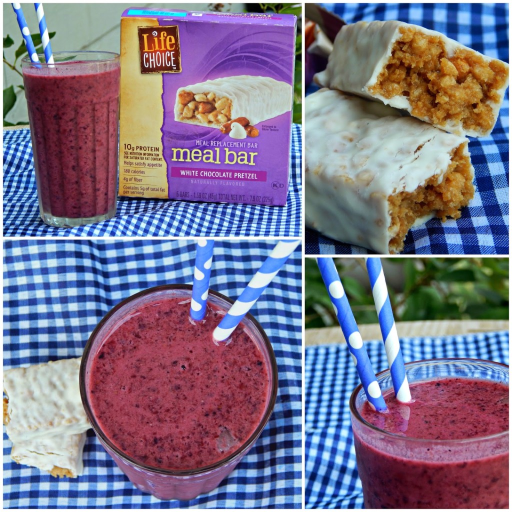 Black and Blueberry Smoothie #barnutrition #collectivebias #shop