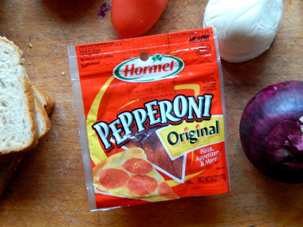 Pepperoni Pesto Panini #pepitup #ad #cbias