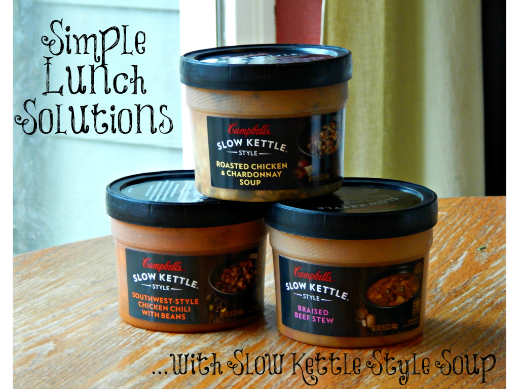 #lovelunchin #ad #cbias Campbell's Slow Kettle Style Soup
