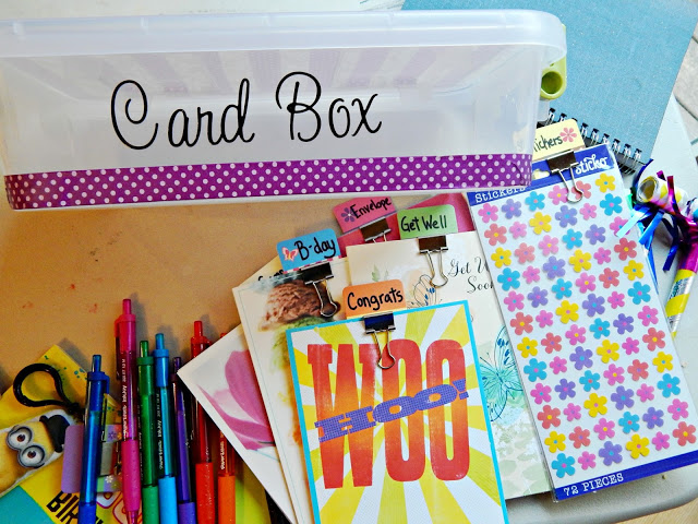 Ideas for how to make a card kit box #sendsmiles #ad