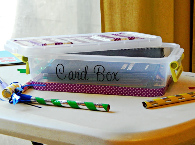 Ideas for how to make a card kit box #sendsmiles #ad