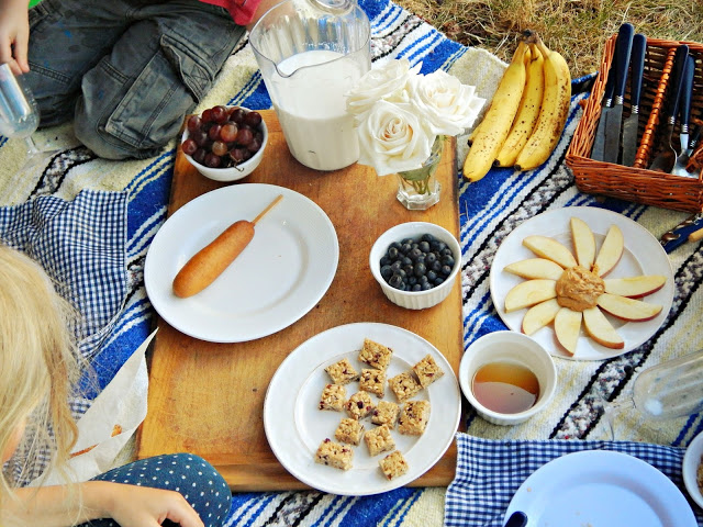 Photos from a Breakfast Picnic #WrapNGo #ad 