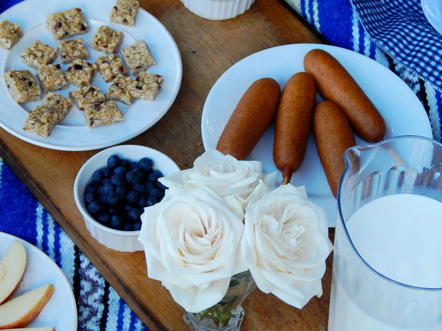 Photos from a Breakfast Picnic #WrapNGo #ad 