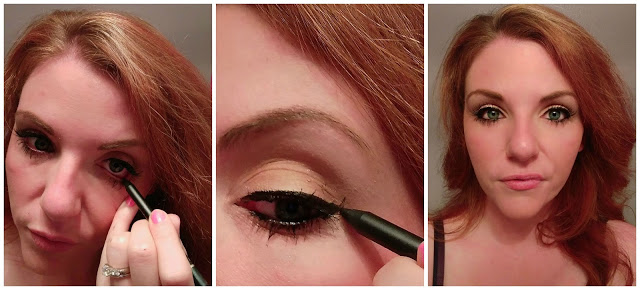 Eye Makeup tutorial + a DIY Glitter Jar Makeup Holder #LorealBeauty AD