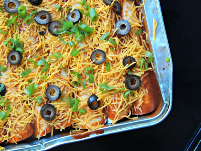 Cheesy Beef Enchilada Recipe #naturallycheesy AD 