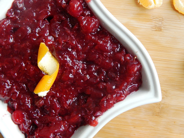 Mandarin Orange Cranberry Chutney