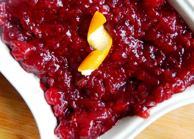 Mandarin Orange Cranberry Chutney