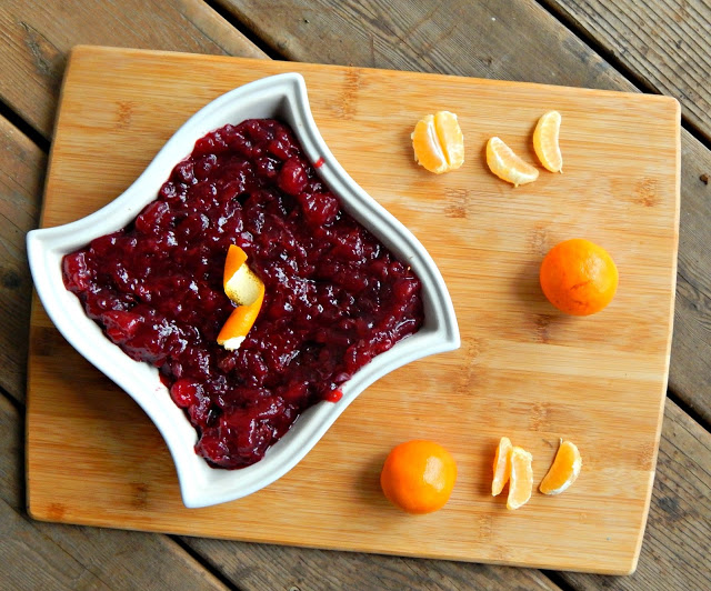 Mandarin Orange Cranberry Chutney