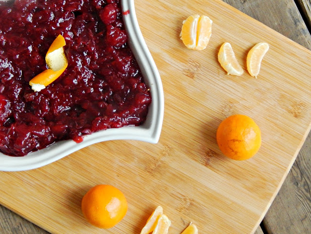 Mandarin Orange Cranberry Chutney