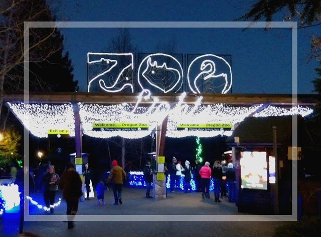 zoolights at the oregon zoo