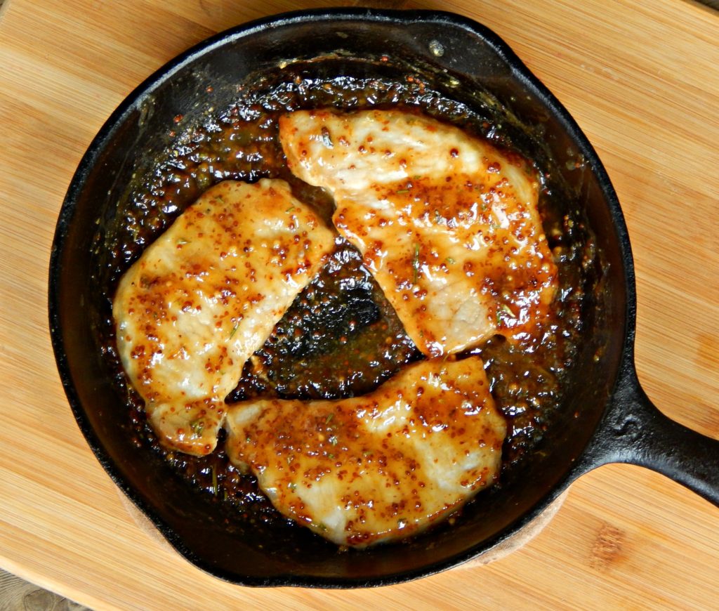 rosemary mustard pork chops