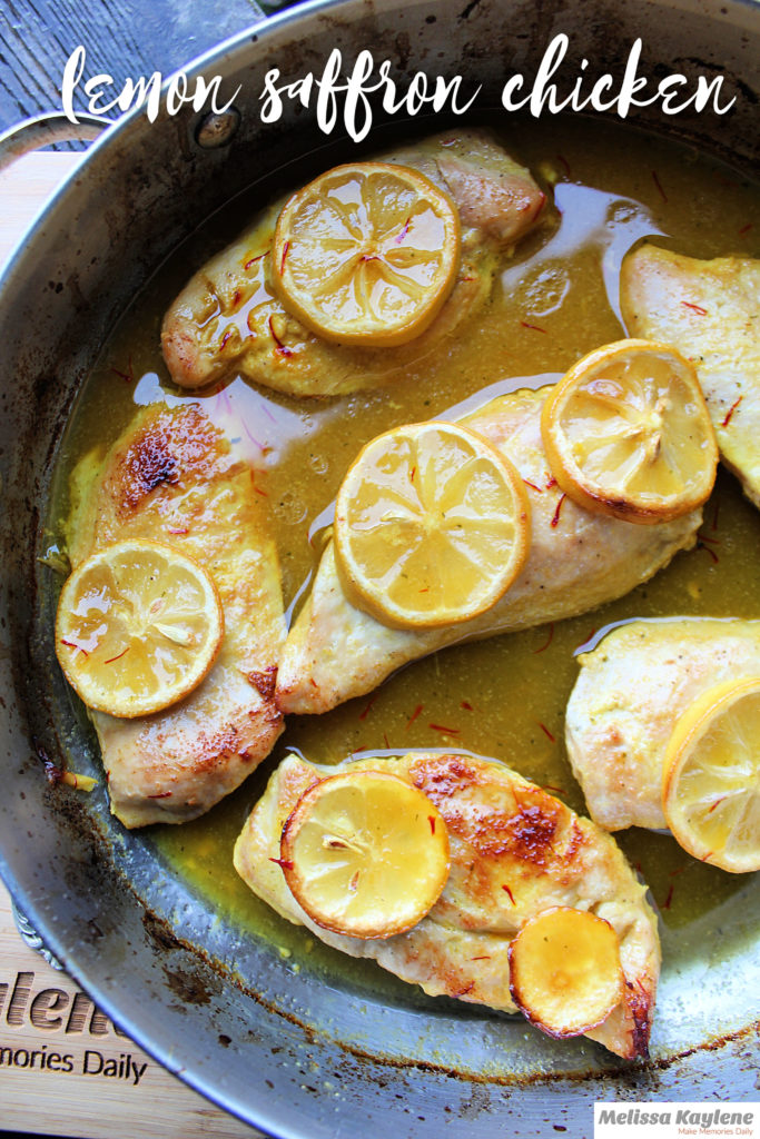 lemon saffron chicken